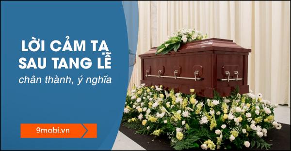 Những lời cảm tạ ngắn gọn mà sâu sắc sau tang lễ, phù hợp đăng tải trên Zalo, Facebook