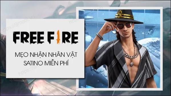 Mẹo nhận miễn phí nhân vật Santino trong Free Fire