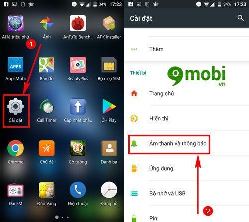 Hướng dẫn cài nhạc chuông cho Mobiistar Prime X1