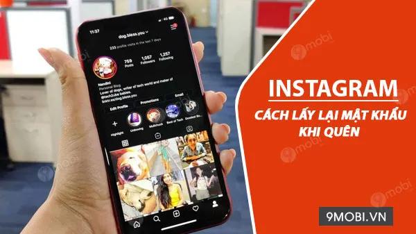Hướng dẫn phục hồi mật khẩu Instagram một cách nhanh chóng