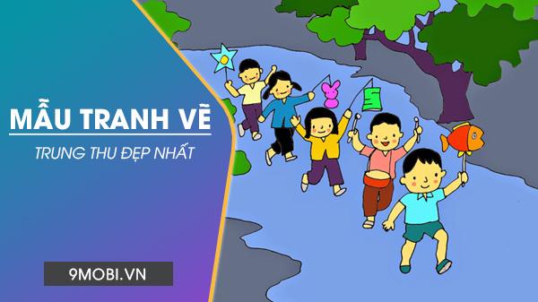 Những mẫu tranh vẽ Trung Thu đẹp, đầy ý nghĩa và giàu tính sáng tạo.