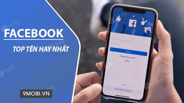 Danh sách những tên Facebook ấn tượng, mang sắc thái buồn vui và đầy ý nghĩa