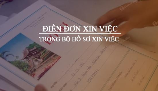 Hướng dẫn chi tiết cách viết đơn xin việc trong bộ hồ sơ ứng tuyển