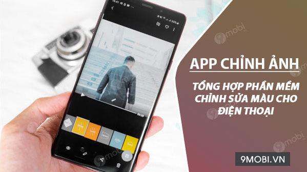 5 Ứng dụng chỉnh màu ảnh hàng đầu biến điện thoại thành studio di động