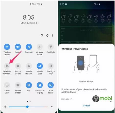 Khám phá cách dùng Wireless PowerShare - Công nghệ sạc ngược đột phá trên Samsung Galaxy S10