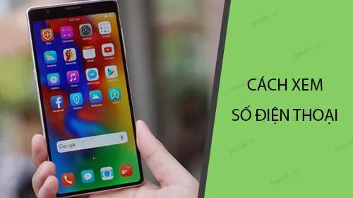 Hướng dẫn cách kiểm tra số điện thoại trên BPhone 3