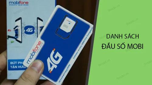 Khám phá danh sách đầy đủ các đầu số Mobi nổi bật trong năm 2019