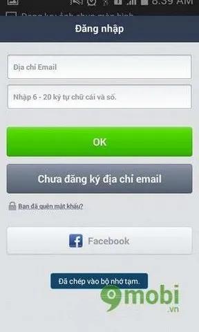 Line - Hướng dẫn lấy lại mật khẩu khi bị quên