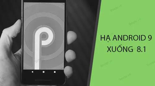 Hướng dẫn downgrade từ Android 9 Pie về Android 8.1 Oreo