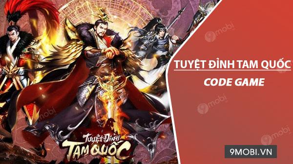 Tuyệt Đỉnh Tam Quốc - Bộ sưu tập giftcode độc quyền dành cho game thủ