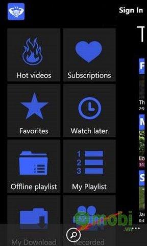 Cách tải video YouTube trên điện thoại Windows Phone đơn giản