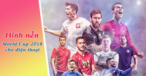 Bộ sưu tập hình nền World Cup 2018 ấn tượng dành cho điện thoại