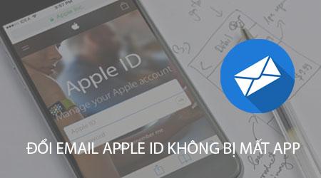 Mẹo thay đổi Email Apple ID mà không làm mất các ứng dụng đã mua
