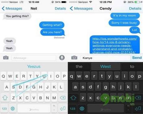 Top 6 ứng dụng bàn phím tốt nhất dành cho iOS 8 trên các dòng iPhone 6 Plus, iPhone 6, iPhone 5s, iPhone 5, iPhone 4s và iPhone 4