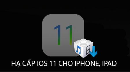 Hướng dẫn chi tiết cách downgrade từ iOS 11 về bản 10.3.3 dành cho iPhone và iPad