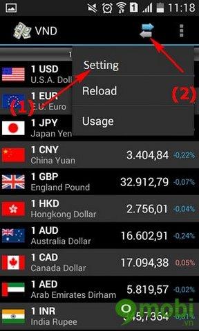 Currency - Công cụ chuyển đổi tiền tệ thông minh dành riêng cho Android