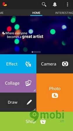Biến ảnh thành tác phẩm nghệ thuật độc đáo trên Android với Picsart.