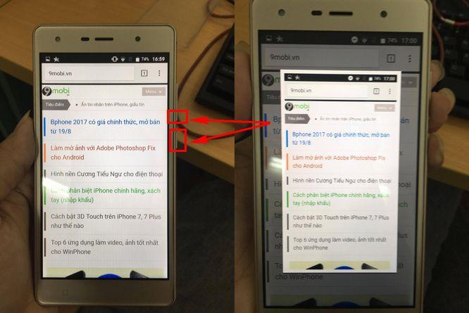 Hướng dẫn chụp ảnh màn hình trên Mobiistar Prime X1
