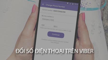 Hướng dẫn thay đổi số điện thoại trên Viber một cách đơn giản và hiệu quả.