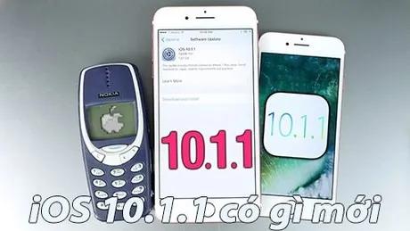 iOS 10.1.1 mang đến những cải tiến đáng kể, bổ sung những tính năng mới mẻ cho trải nghiệm người dùng.