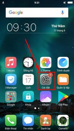 Hướng dẫn thay đổi giao diện trên điện thoại Vivo 5
