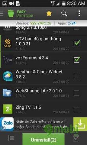 3 phương pháp gỡ bỏ ứng dụng đồng loạt trên Android