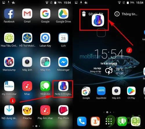 Hướng dẫn chi tiết cách gỡ bỏ ứng dụng trên điện thoại Mobiistar Prime X1