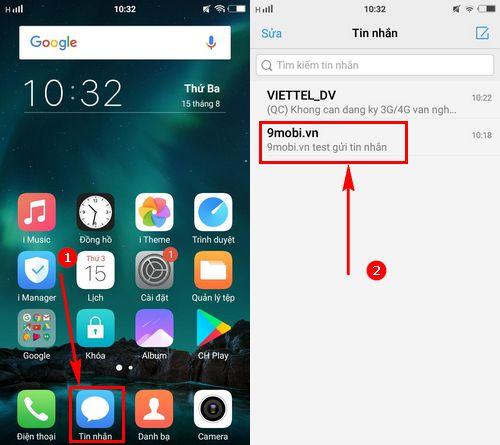 Hướng dẫn xóa tin nhắn trên điện thoại Vivo 5 đơn giản, hiệu quả