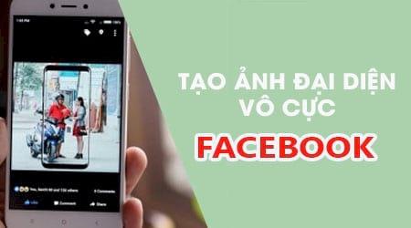 Bật mí cách thiết kế ảnh đại diện Facebook hiệu ứng 'vô cực' độc đáo