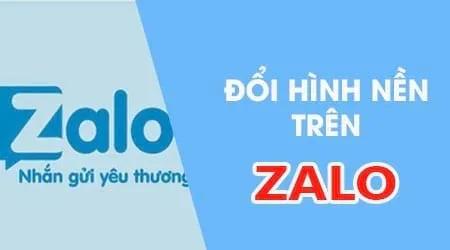 Cách thay đổi hình nền trong cửa sổ chat Zalo trên điện thoại