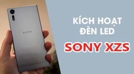 Hướng dẫn bật đèn LED thông báo trên Sony Xperia XZs