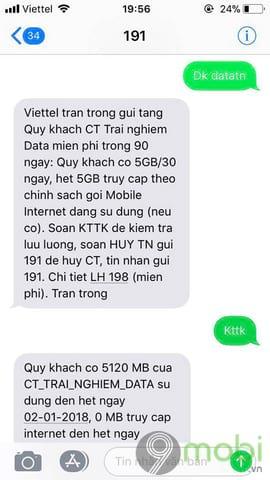 Cách nhận ngay 15GB data 4G miễn phí từ Viettel dành cho mọi thuê bao