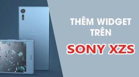 Cách cài đặt tiện ích Widget trên màn hình Sony Xperia XZs