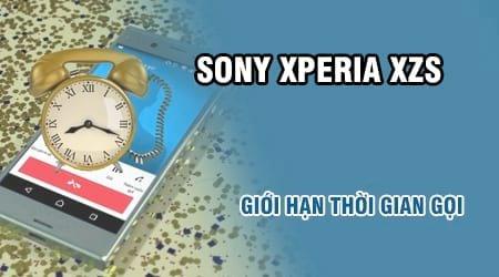 Cách thiết lập giới hạn thời gian cuộc gọi trên Sony Xperia XZs