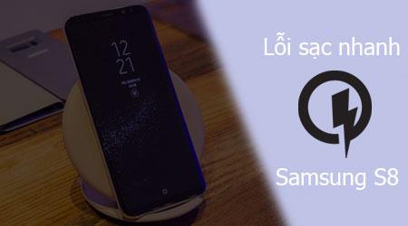 Khắc phục lỗi sạc nhanh không hoạt động trên Samsung Galaxy S8