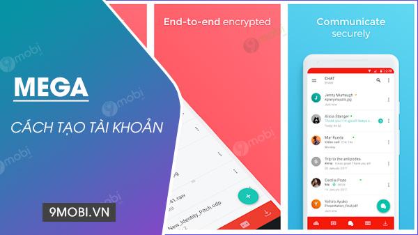 Hướng dẫn tạo tài khoản Mega Upload trên điện thoại