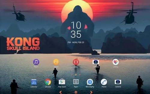 Khám phá cách cài đặt Theme Kong: Đảo Đầu Lâu ấn tượng cho dòng Sony Xperia