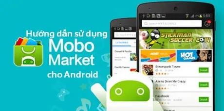 Khám phá cách sử dụng MoboMarket trên các thiết bị Android như Samsung, Oppo, và Zenfone.