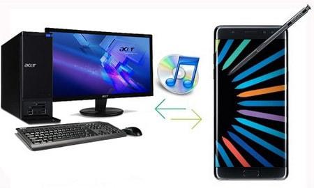 Hướng dẫn chi tiết cách chép nhạc vào Samsung Galaxy Note 7