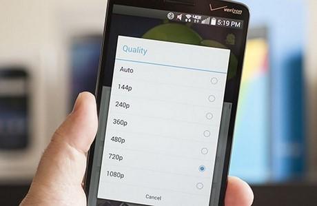 Cách thay đổi chất lượng video YouTube trên điện thoại Android