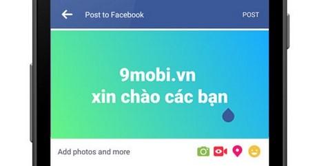 Khám phá cách tạo trạng thái Facebook màu sắc, với phông nền đẹp mắt, nổi bật trên trang cá nhân của bạn.
