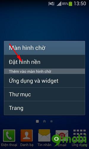 Cách cài đặt hình nền cho điện thoại Android, tùy chỉnh ảnh nền màn hình Android.