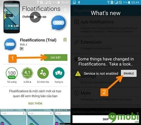 Khám phá cách cài đặt và sử dụng Floatifications để nhận thông báo trên Android một cách tiện lợi và hiệu quả.