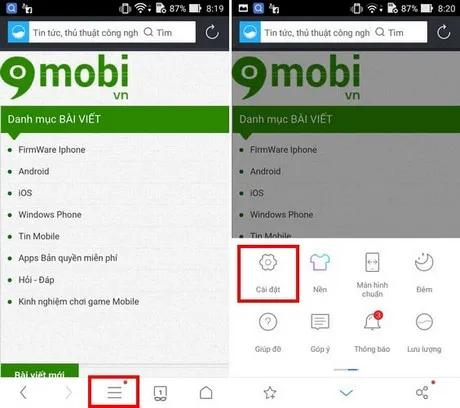 Cách đăng nhập UC Browser trên điện thoại đơn giản, hiệu quả