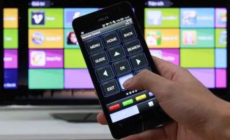 Điều khiển TV qua điện thoại Android