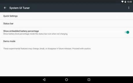 Mẹo hiển thị phần trăm pin chi tiết trên Android 6.0