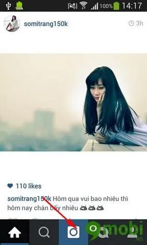 Sử dụng Instagram để đăng tải và chia sẻ khoảnh khắc qua ảnh trên Internet.