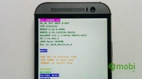 Hướng dẫn thực hiện Root cho HTC One M8