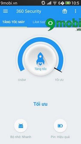 Cách tăng tốc điện thoại Android hiệu quả với 360 Security