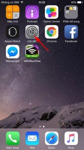 Khắc phục tình trạng màn hình iPhone bị phóng to